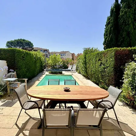 Maison 4 à Port Avec Piscine Et Amarrage Privé - Fr-1-868-18 Casa de Férias